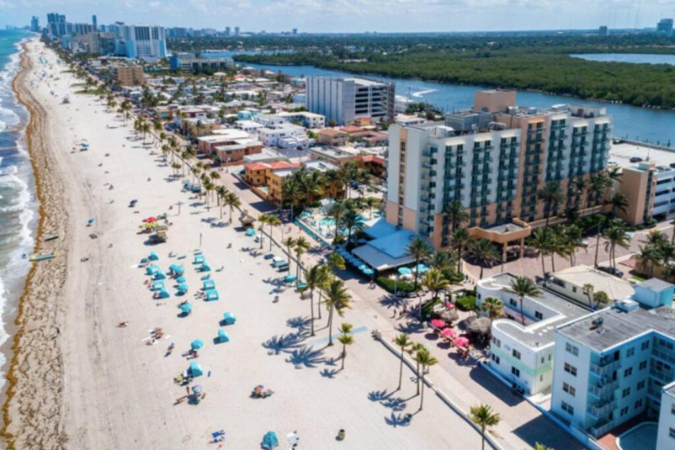 Walkabout 6 Suite On Hollywood Beach With Ocean Views Exteriér fotografie